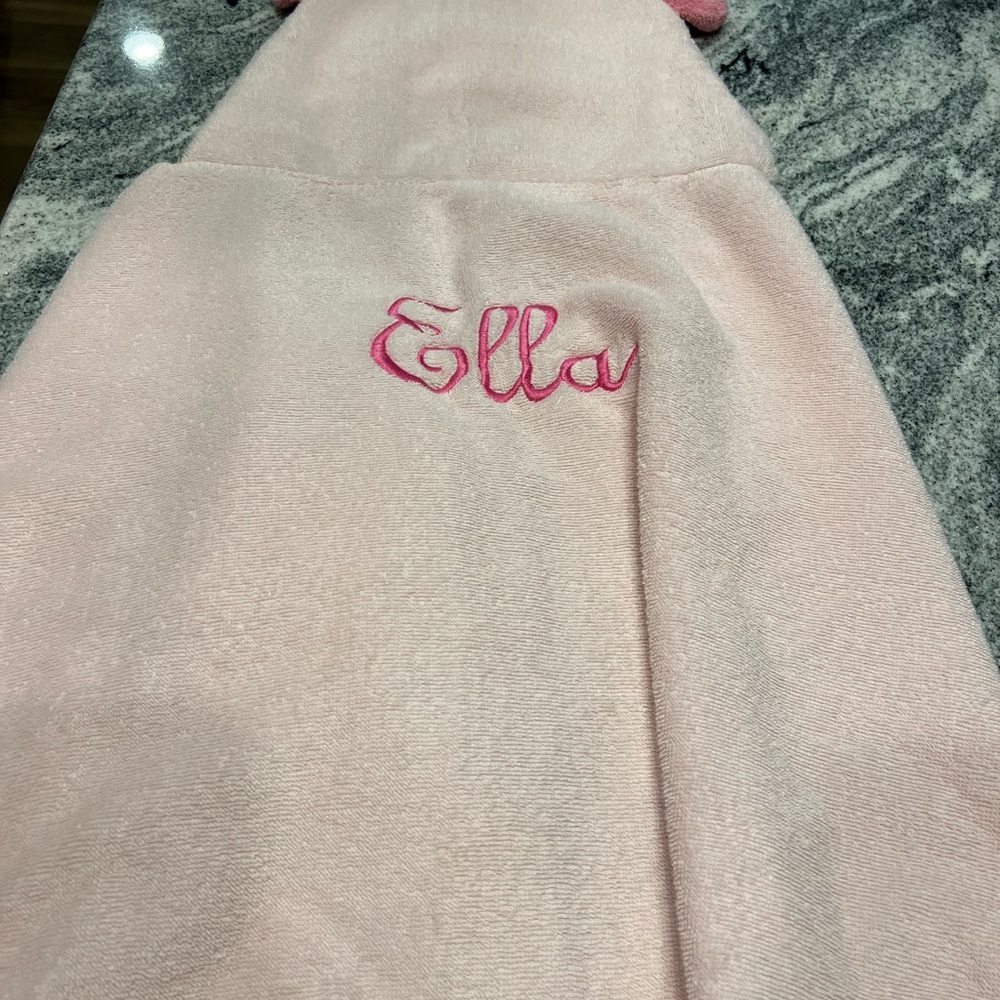 Ella princess bath towel with hood